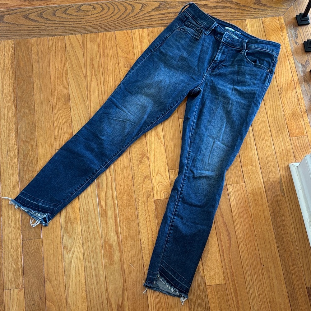 OLD NAVY ROCKSTAR Women's Blue Jeans
